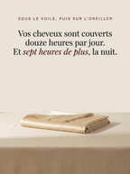 Taie d'oreiller en soie de mûrier
